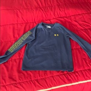 Boys large long sleeve Under Armour shirt